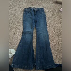 Wrangler Indigo Wide Leg Jeans